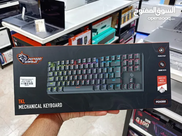 Porodo Gaming TKL Mechanical keyboard Brand new keyboard