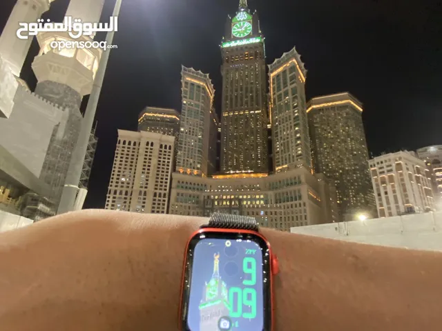 ساعة أبل الومنيوم حمراء apple watch red 40mm size