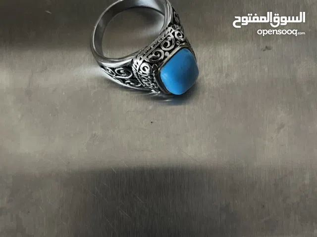 خاتم فضه حجم 8