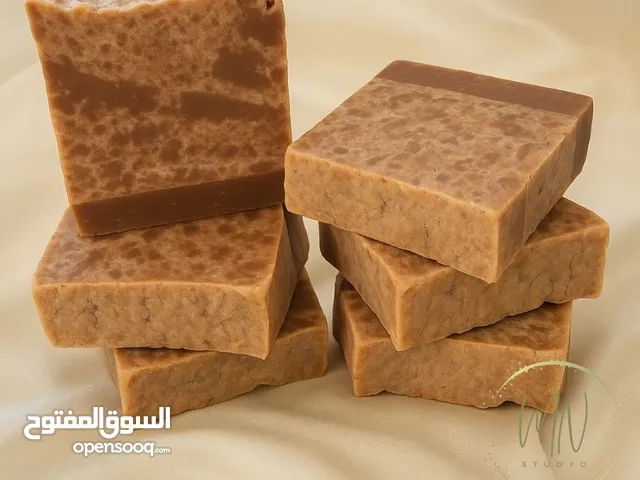 100g Soap - 6$ - Moroccan Red Clay & Kaolin Clay - صابونة الطين المغربي وطين الكاولين