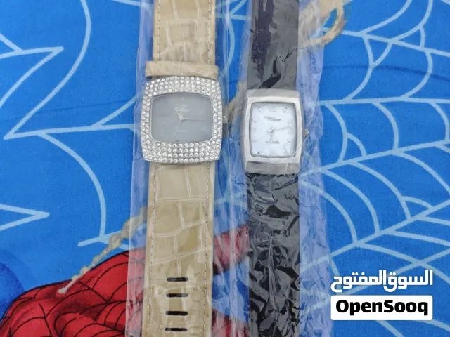 شلعه ساعات رجاليه 2 ماركه نيو تايم سويسري