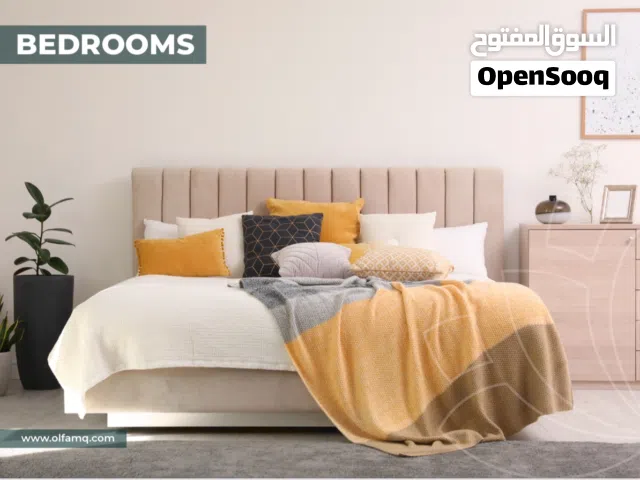 للبيع شقه غرفتين نوم +غرفة خادمه مساحة 119.5م مدينة قابوس بالاقساط المرنه قريب الواحه مول