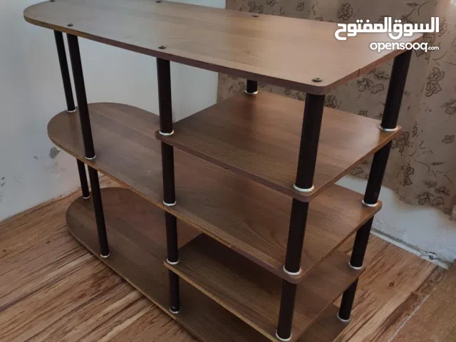 مكتبة باربعة رفوف خشبية للبيع