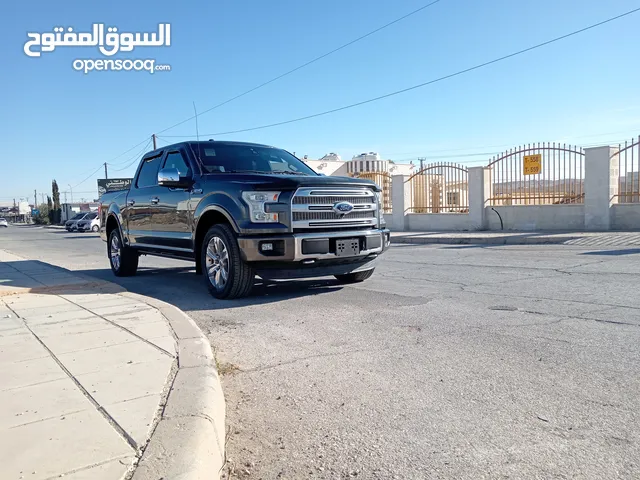 Ford F-150 Platinum قاطع مسافة 87 حسب كارفاكس فحص كامل امكانية الفحص في اوتو سكور حرة غير مجمرك