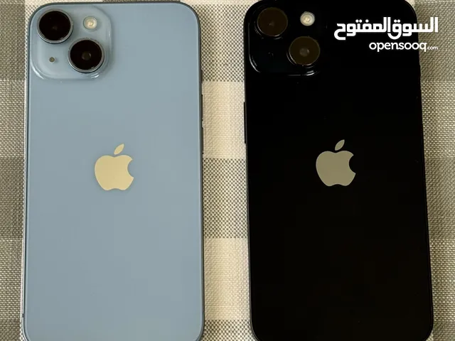 Iphone 14 black and blue 128GB used like new