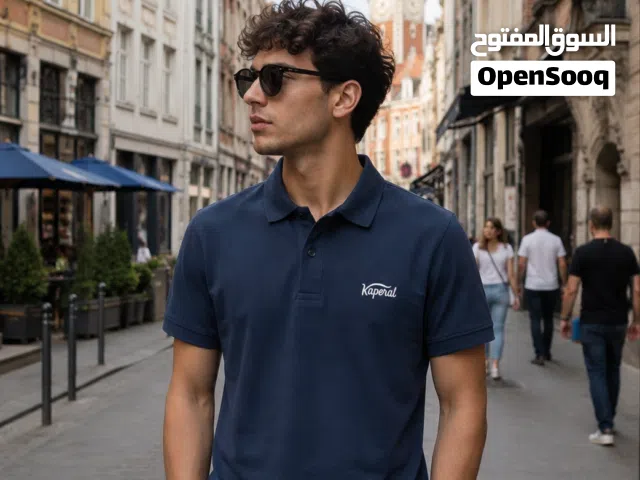 Polo Homme Kaperal XXL Bleu Marine – T-shirt Chic et Confortable
