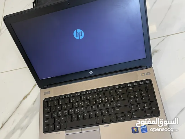 لابتوب HP PRO BOOK Core i5 بحالة ممتازه حجم كبير