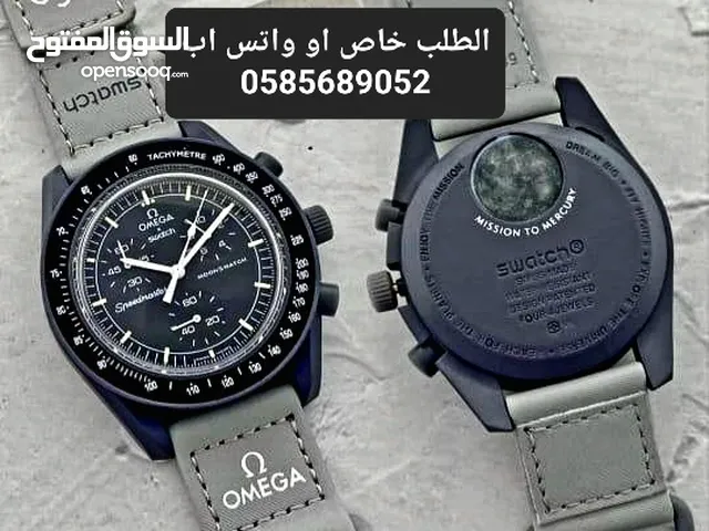 جددنا العرض على ساعات اوميجا سواتش الشبابية omega swatch للشباب والصبايا بعدة ألوان حسب ذوقك