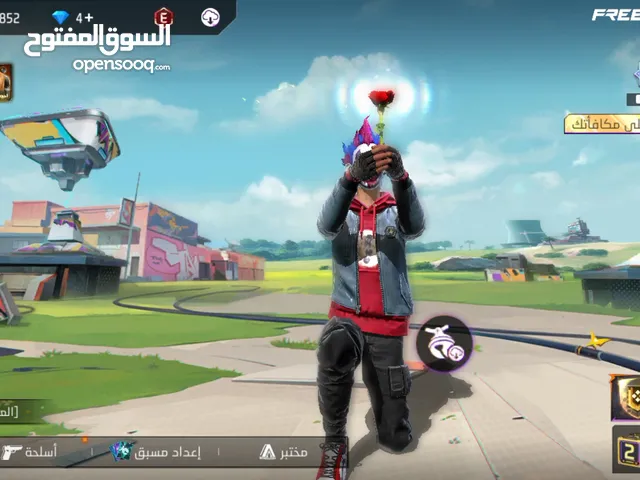 حسابين فري فاير للبيع نوادر
