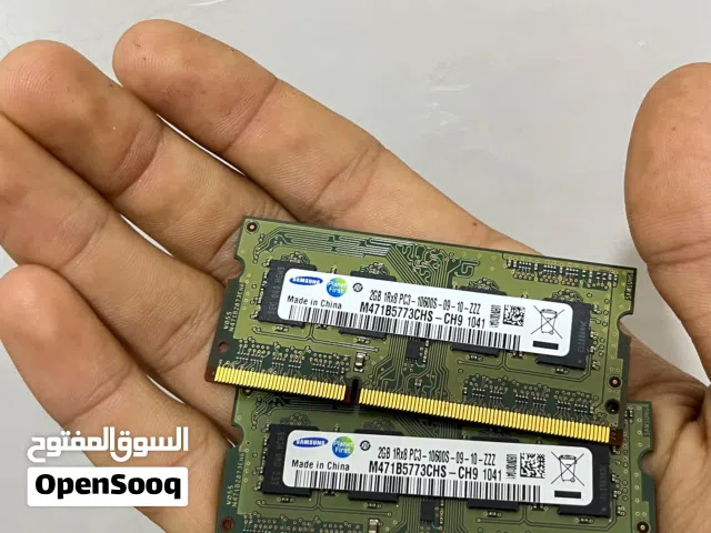 رام لابتوب Samsung DDR3 2GB