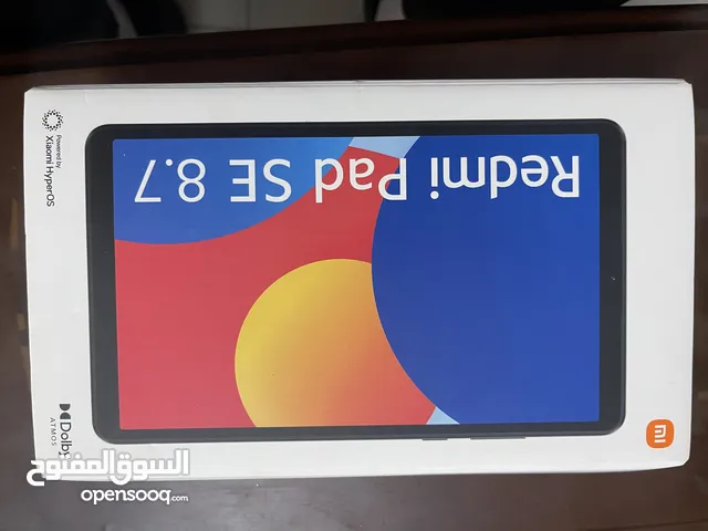 تابلت Redmi جديد جداً بس مفتوحة الكرتونة