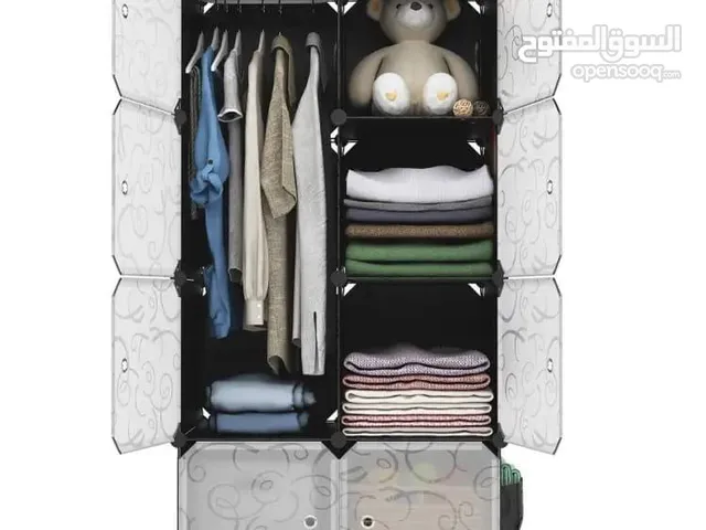 منظم تخزين الملابس 8 صناديق خزانة بلاستيكية يدوية أضف الأناقة والتخزين إلى أي غرفة مع خزانة الملابس