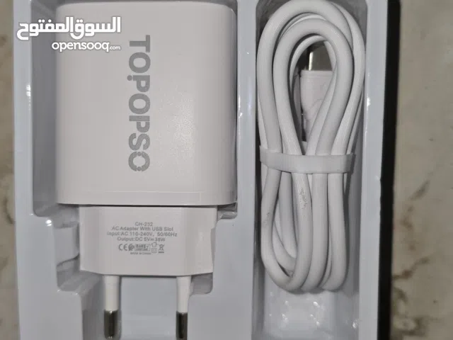 شاحن من شركه TOPOPSO العالميه شحن أسرع... أمان أعلى... أداء أقوى!  شاحن TOPQSCQ 38W بشحن سريع مزدوج
