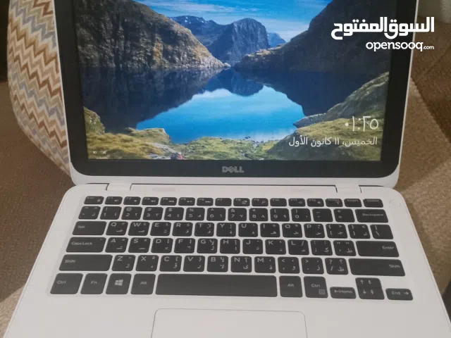 لابتوب للبيع بحال الوكالة ماركة Dell الشاشة 11.6 مناسب للدراسة وللمبارايات والتطبيقات الدراسة