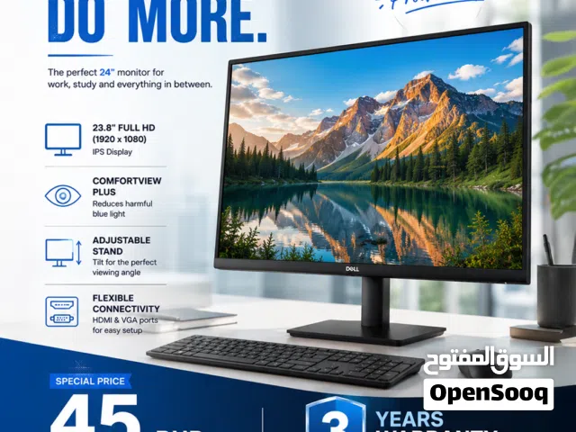 Dell Pro 24 Monitor E2425HM — See More. Do More.