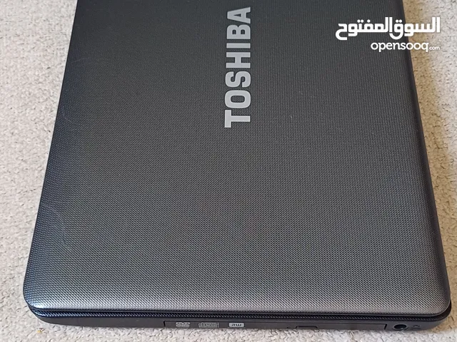 لاب توب توشيبا هارد 500 راما 4 Core i3 بحالة جيدة