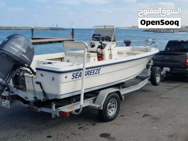 مطلوب قارب من 16 قدم الى 21 صيد مع مكينة والترولي