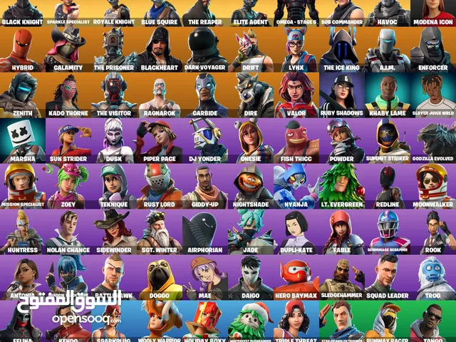 Fortnite Accounts and Characters for Sale in Al Ain