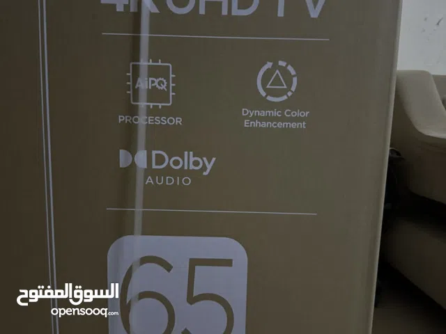 شاشة 65 تي سي ال جديدة بكرتونها