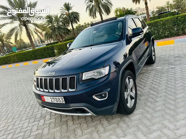 Urgent grand Cherokee 2016 limited gulf car very clean