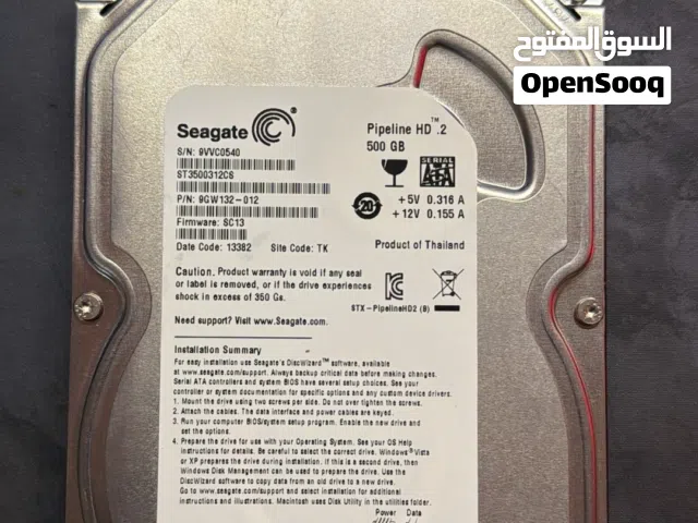 متوفر مساحه HDD