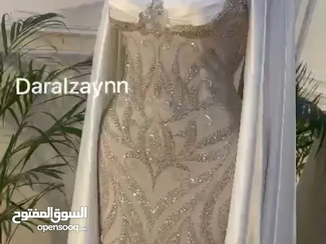 فستان مهر وخطوبة جديد ملبوس ساعتين فقط