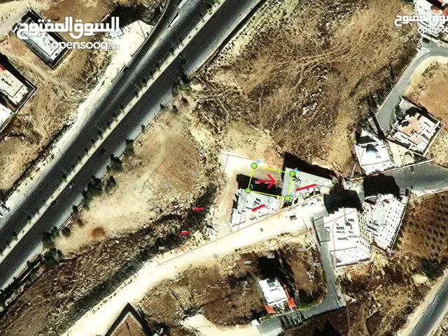 قطعة ارض شمال عمان للبيع في ابو نصير على شارعين