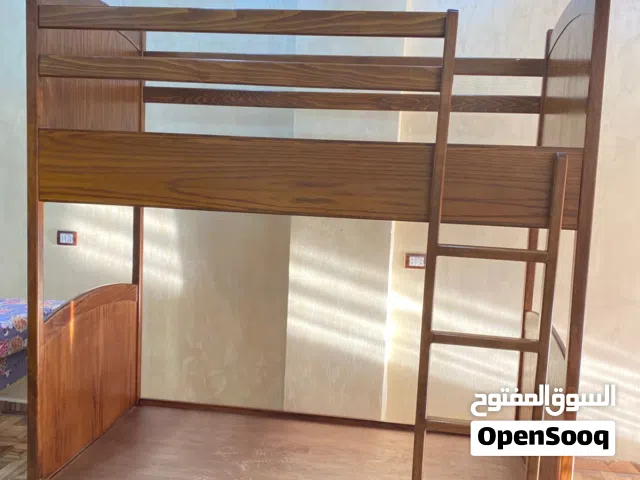 تخت طابقين خشب لاتيه و زان و قشرة بلوط