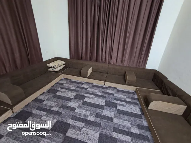 مجلس 4 ب 4 لون بني وبيج تفصيل فصلته معاينه قبل الشراء