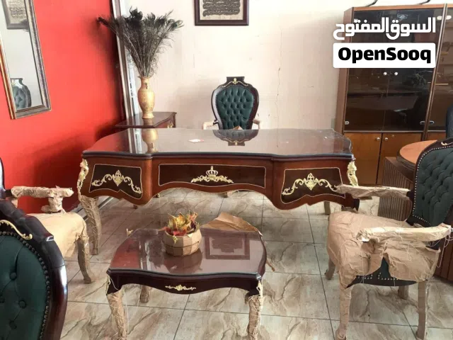 مكتب إدارة فاخر صناعة مصرية دمياطي خشب زان
