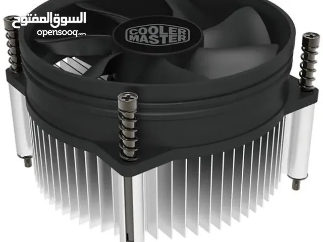 مبرد هوائي أصلي من كولر ماستر لمعالجات انتل جيل 12 + 13 + 14 COOLER MASTER i50 FOR INTEL CPU LGA1700