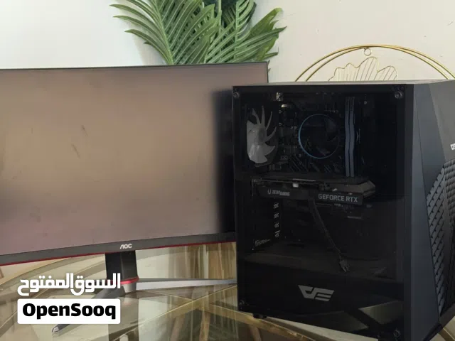 بي سي RTX 3060 12gb وi5-12400f