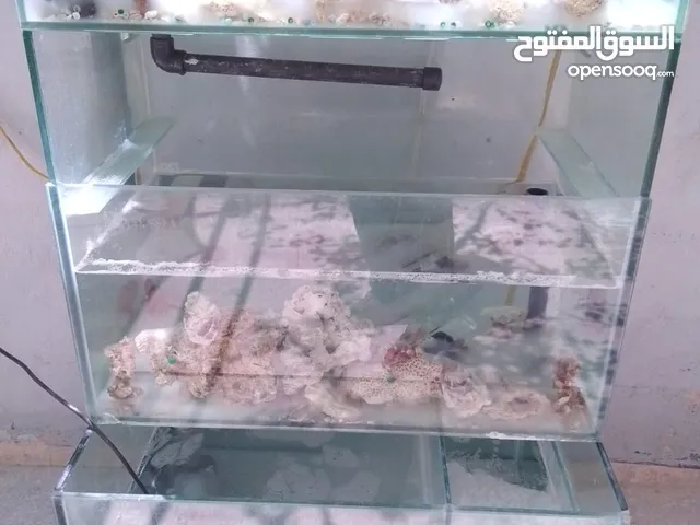 حوض سمك تفصيل ثلاث طوابق منضر شلال ارتفاع متر وتسعين عرض متر جديد