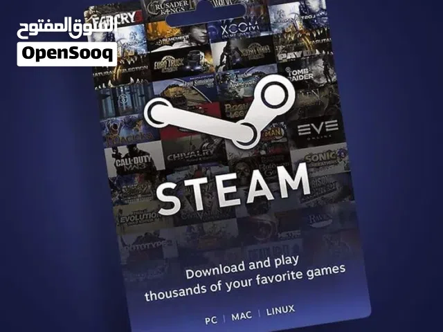 Steam gaming card for Sale in Al Dakhiliya
