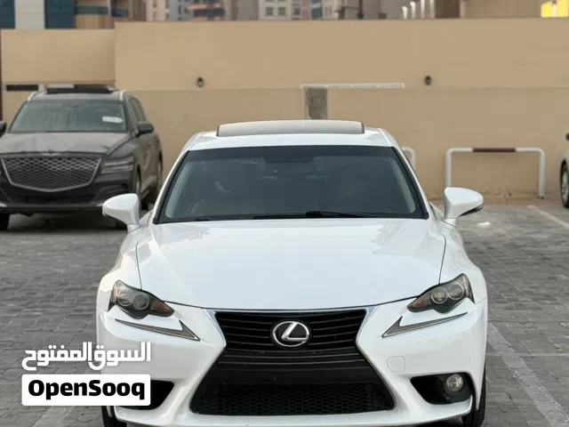 لكزس IS 250 وارد أمريكي موديل 2014 دفع خلفي ايرباجات وكالة  JTHBF1D24E5042320