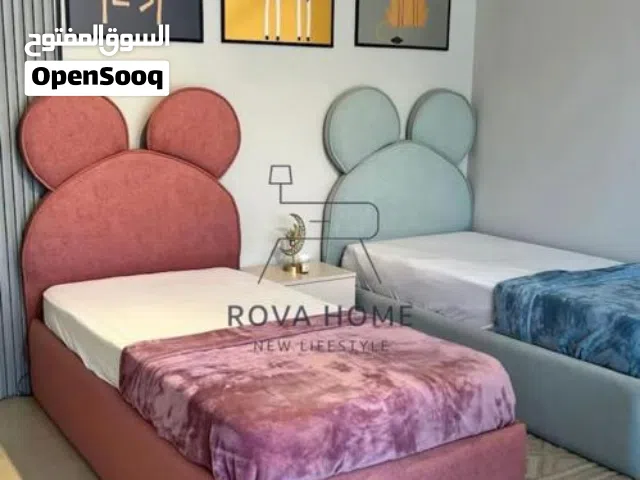 غرفة نوم فردية مقاس السرير 90x2  دولاب مقاس 220x260  زيانة مقاس 130  صناعة محلية مصنوعة بخشب MDF