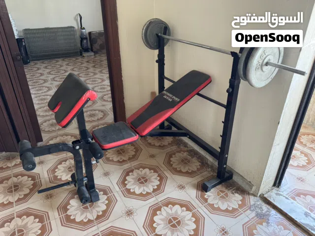 جهاز لتمرين الصدر والأكتاف والأرجل والبطن و  الباي