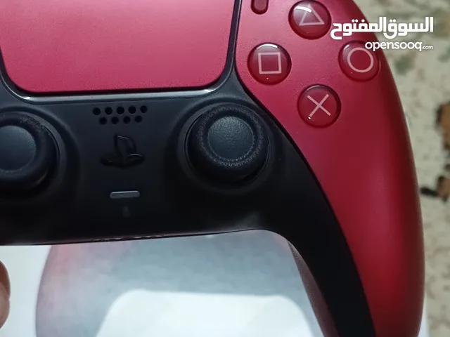 ايد بلايستيشن 5 الاصليه لون احمر جديده