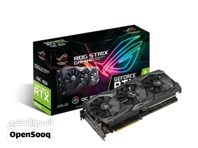 كرت شاشه للبيع الكرت ربي يبارك rtx2070