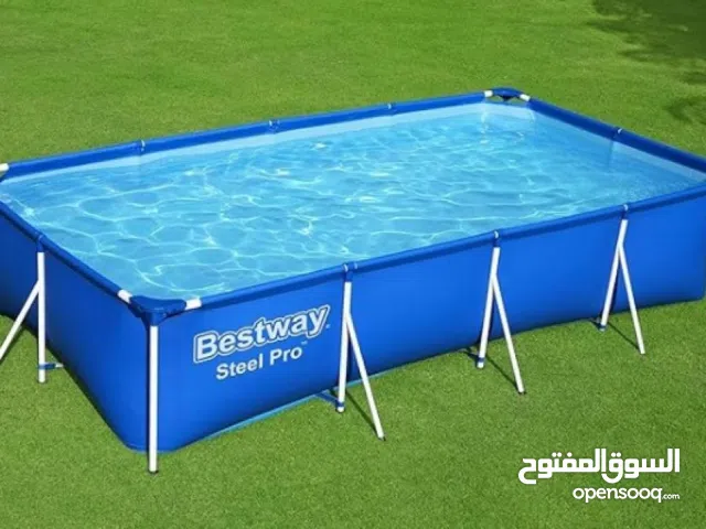 مسبح بست واي مستطيل طول وعرض حسب طلبك