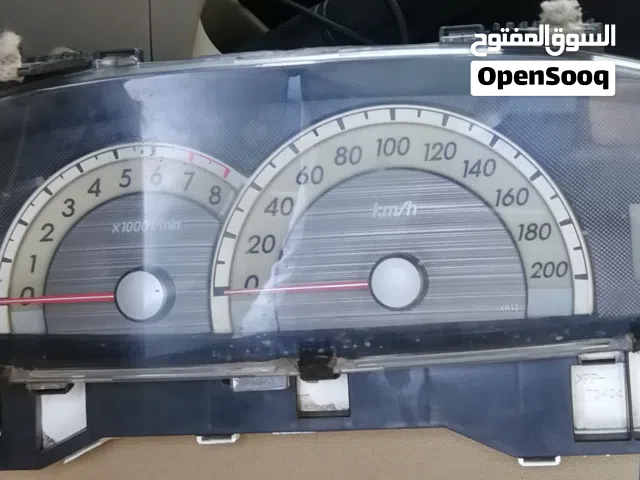 Toyota yaris speedometer