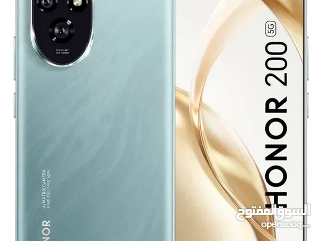 honor 200 512G / 12Ram / amoled / snapdragon 7 gen 3 / fast charge 100w مهتمين فقط