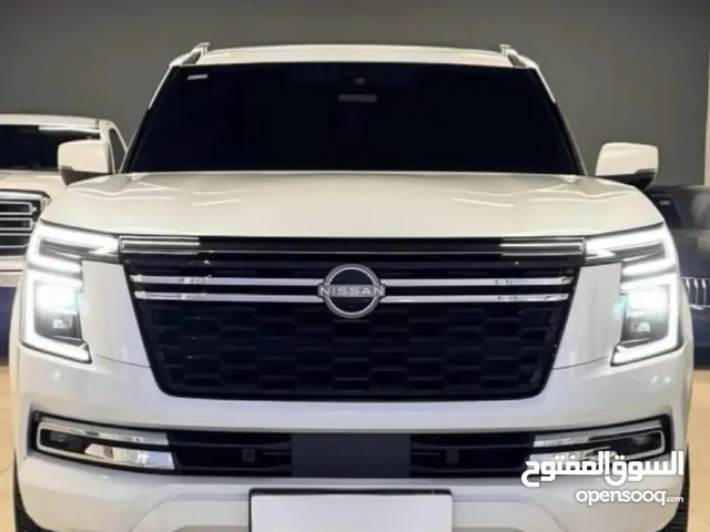 للبيع نيسان بلاتنيوم موديل 2025 تون تيربو اعلي فئه