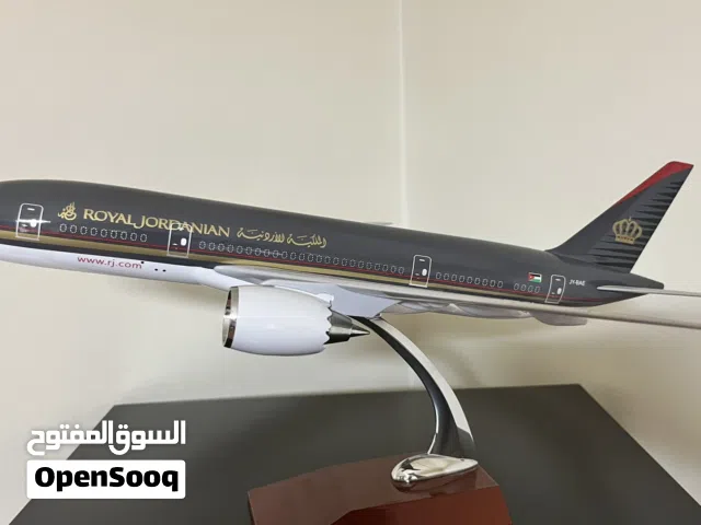مجسم حقيقي لطائرة الملكية 787 dreamliner