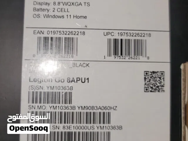 للبيع جهاز الألعاب المحمول الأفضل والأقوى Lenovo Legion Go وبسعر مغري إقرأ الوصف