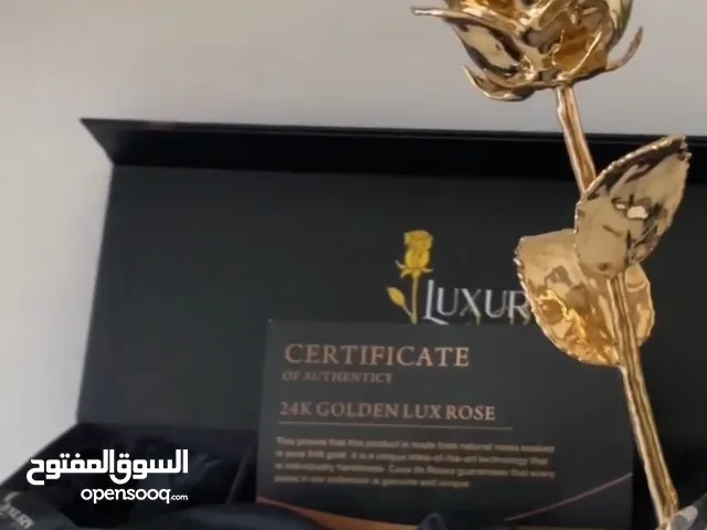 Elegant Gold-Plated Forever Rose with Certificate 24k
