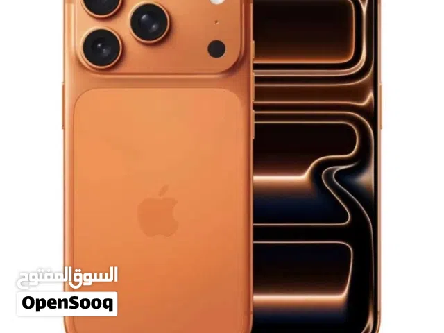 أيفون 17 برو جديد بذاكرة 512 جيجابايت لون برتقالي من أبل