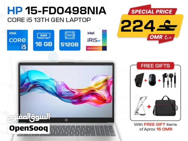 Brand New HP 15-FD0498NIA Laptop in Oman  16GB Ram  1 Year Warranty