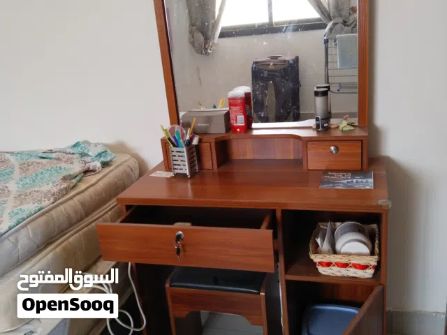 Dressing table with stool