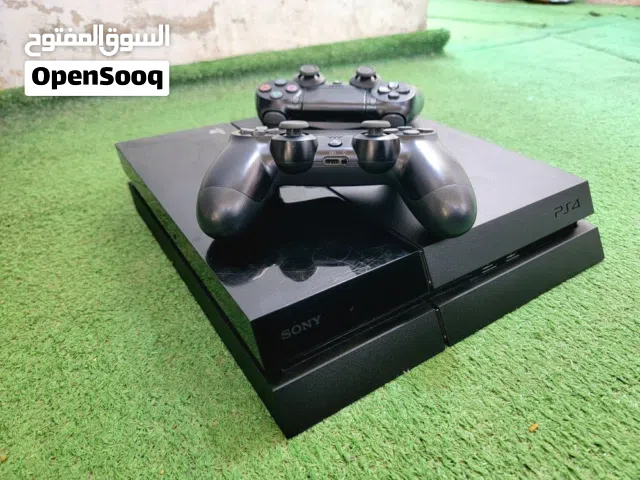 بلايستيشن 4 فات مـ@ـكر محمل فل العاب مع يدين وكاله